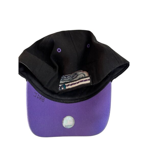 Arizona Diamondbacks Baseball Cap Unisex OSFA Black Purple Snake Logo Cotton Gen - Picture 7 of 10